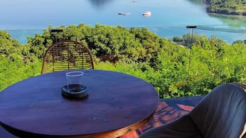 Villa, meerdere slaapkamers, privézwembad, uitzicht op zee (7 Bedrooms) | Terras