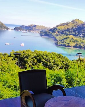 Vila, vários quartos, piscina particular, vista para o mar (7 Bedrooms) | Terraço/pátio