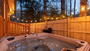 Kabin, Beberapa Tempat Tidur, hot tub | Halaman properti