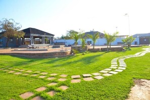 Overnattingsstedets uteområder