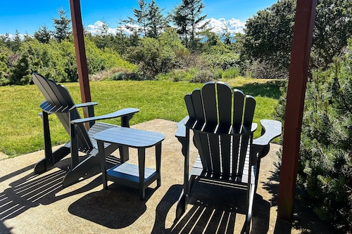 In-Law suite with mountain views, patio, jetted tub, & full kitchen