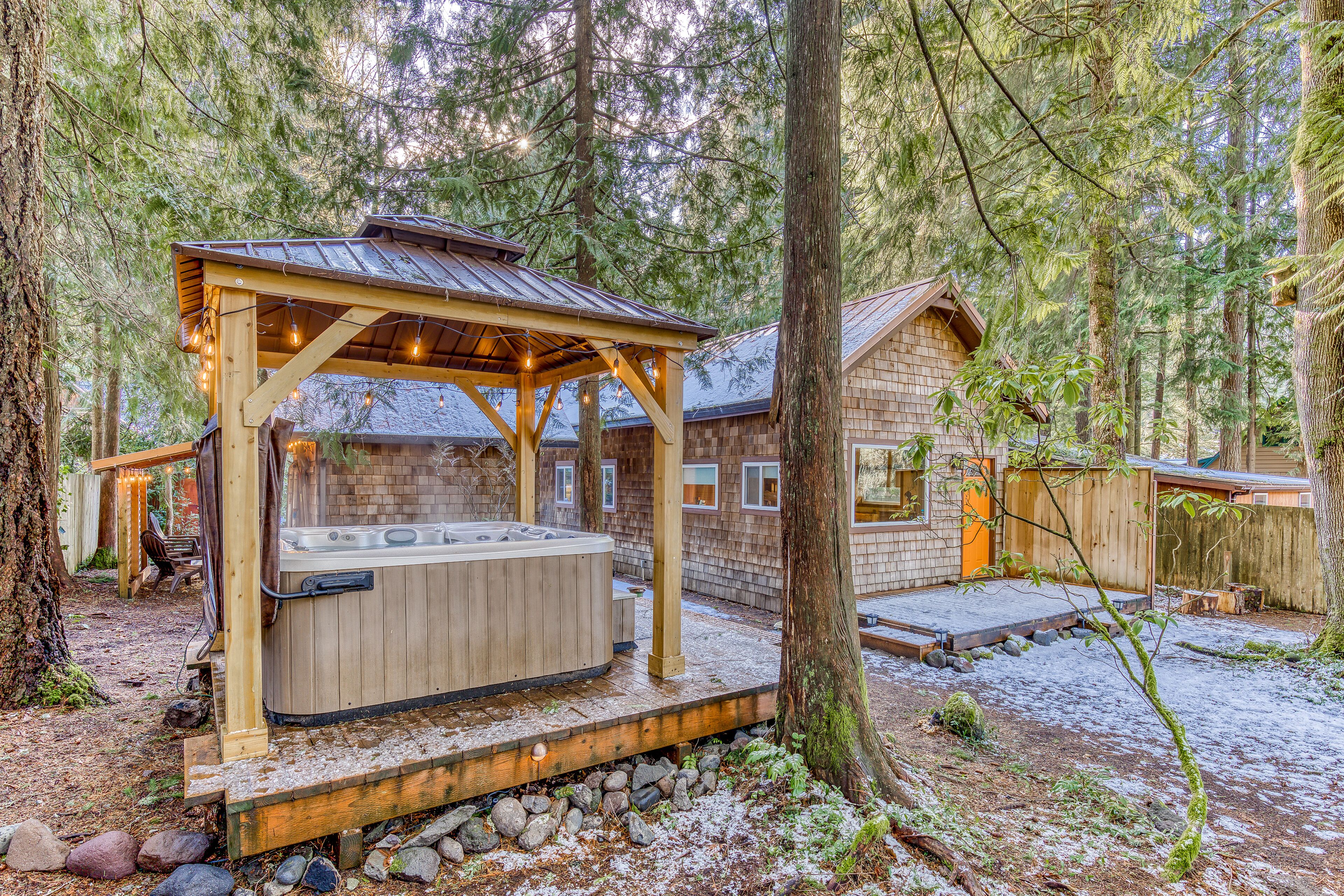 Bain à remous extérieur