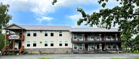 Façade de l’hébergement