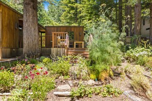 Property grounds - Mid-century home in the redwoods with expansive deck, garden & woodstove (Gualala)