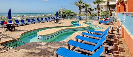 Indoor pool, a heated pool