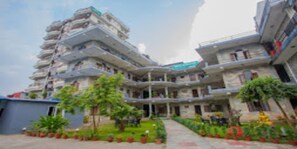 Voorkant van accommodatie