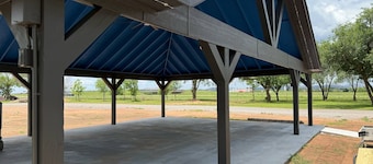 Camp at the foothills of Wichita Wildlife Refuge & Mountains.