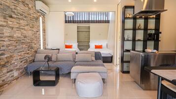 Villa | Living area | Flat-screen TV