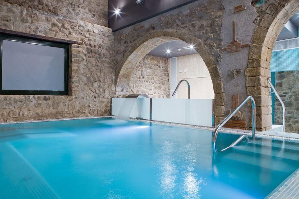 Bastu, bubbelpool och massage