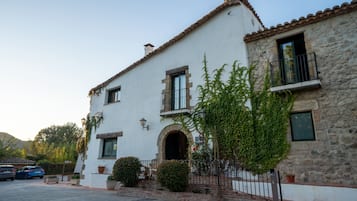 Overnatningsstedets facade