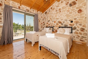 Villa, 2 Bedrooms, Pool View | 2 bedrooms, in-room safe, iron/ironing board, free WiFi