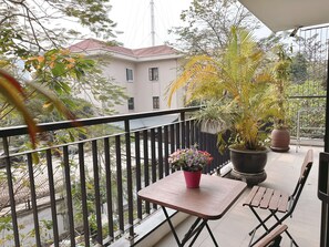 Deluxe-Apartment | Blick auf die Stadt