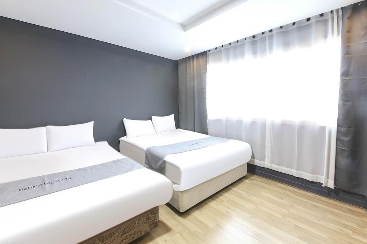 premium twin room | premium bedding, down duvets, select comfort beds, desk