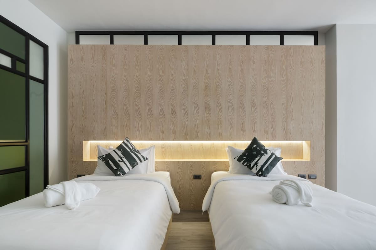 In-room safe, blackout drapes, soundproofing, free WiFi