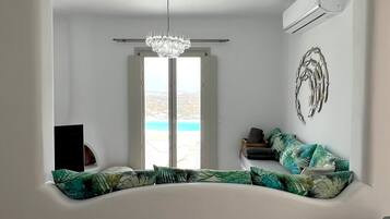 Vila família | Área de estar | TV de tela plana, DVD player, dock para iPod