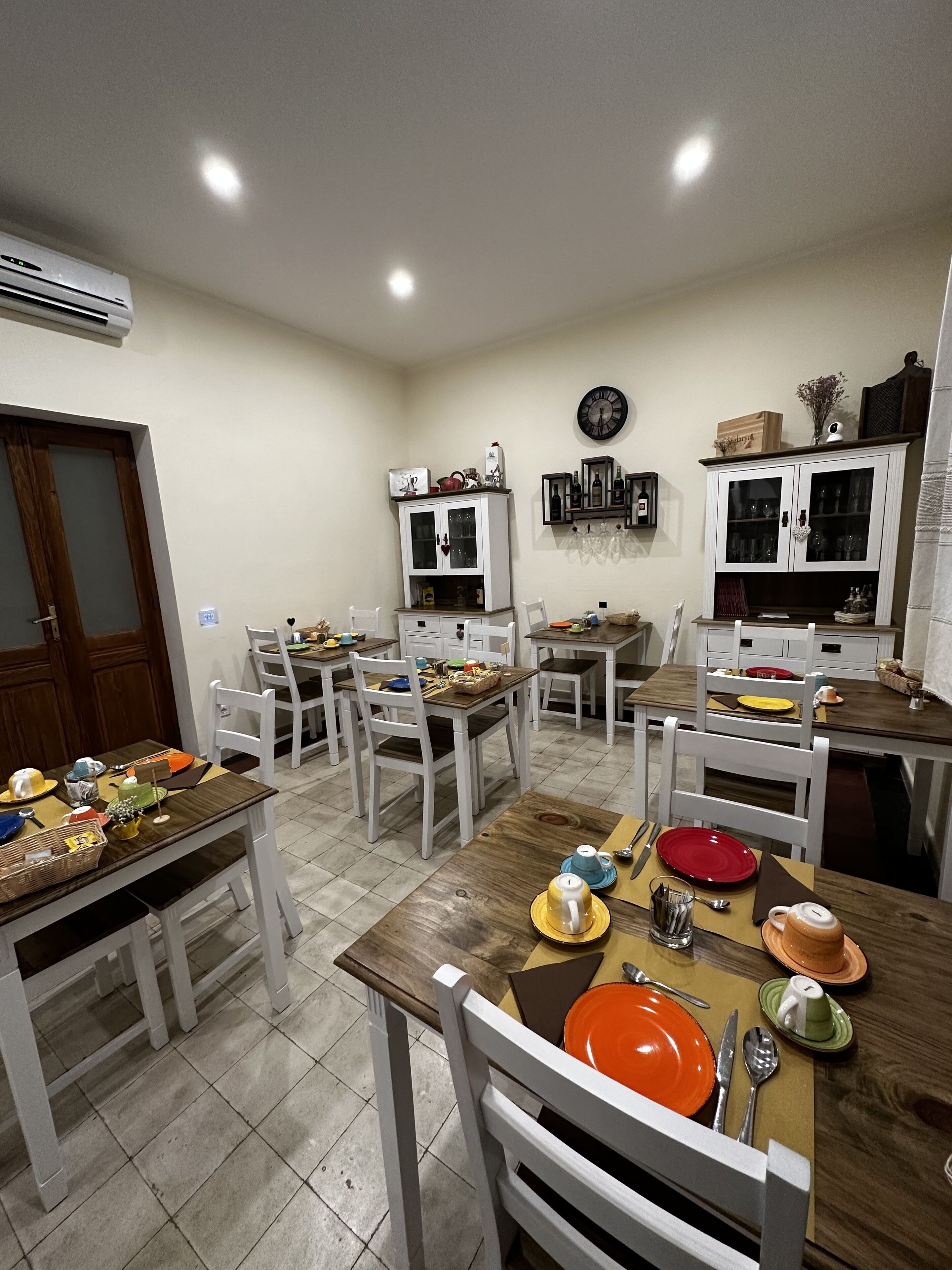 Daily buffet breakfast (EUR 5 per person)