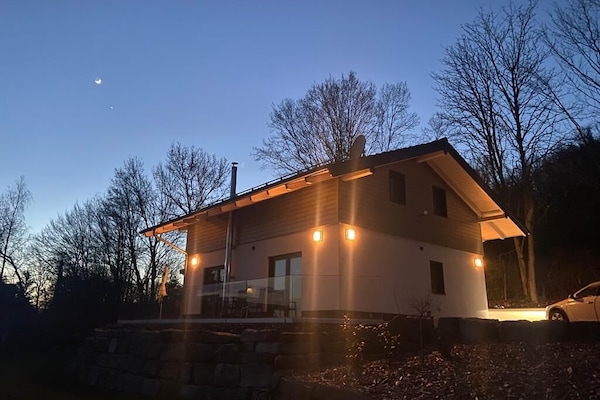 Haus am Abend