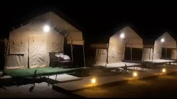 Front of property – evening/night