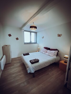 1 chambre, Wi-Fi, draps fournis