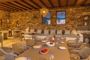 Terrace/patio - ReGenesis Villas (Tinos)