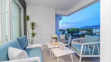 LĂ€genhet Comfort - 2 sovrum - 2 badrum | Terrass/Patio