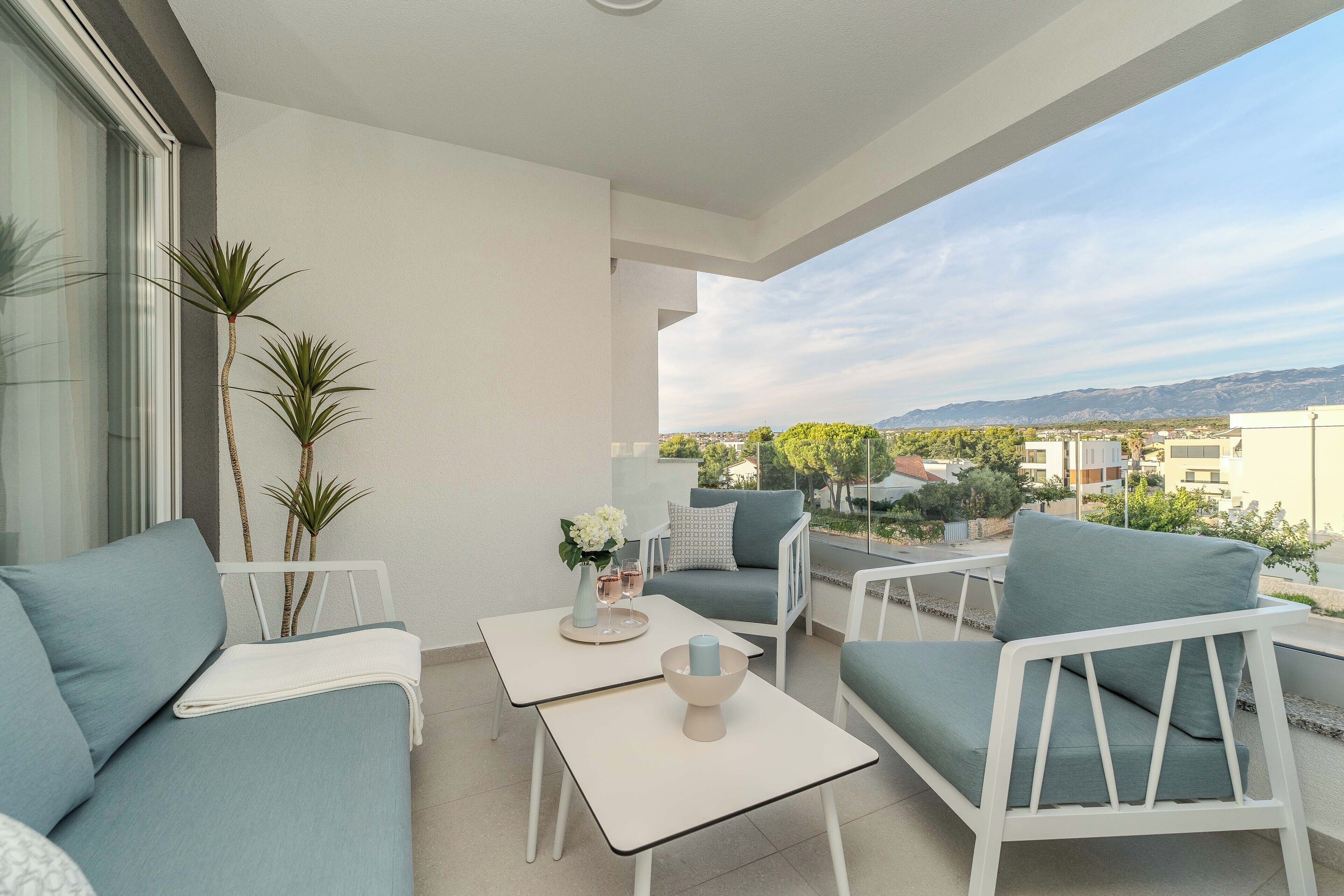 Comfort Apartment, 2 Bedrooms, 2 Bathrooms | Terrace/patio