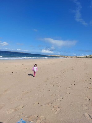 Beach nearby, white sand