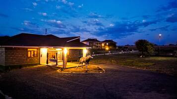 Facciata della struttura