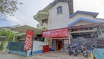 Fassade der Unterkunft