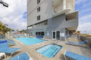 Indoor pool, a heated pool