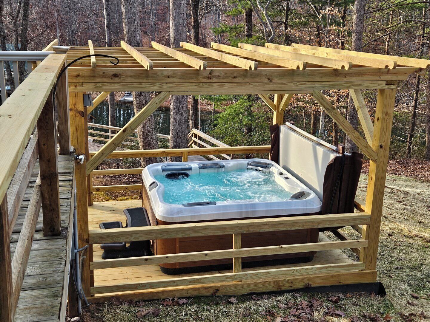 Bain à remous extérieur