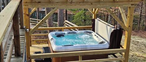 Bain à remous extérieur