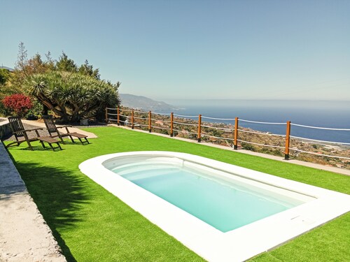 Romántica Casita en el Este de La Palma, con Vistas al mar