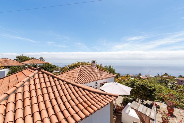 Blick von der Unterkunft