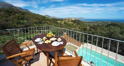 Villa Cretan View with Heated Swimming Pool