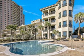 Pool - "Seasational" Oceanfront, 1st Floor Penthouse, Gated Community, Pool (Miramar Beach)