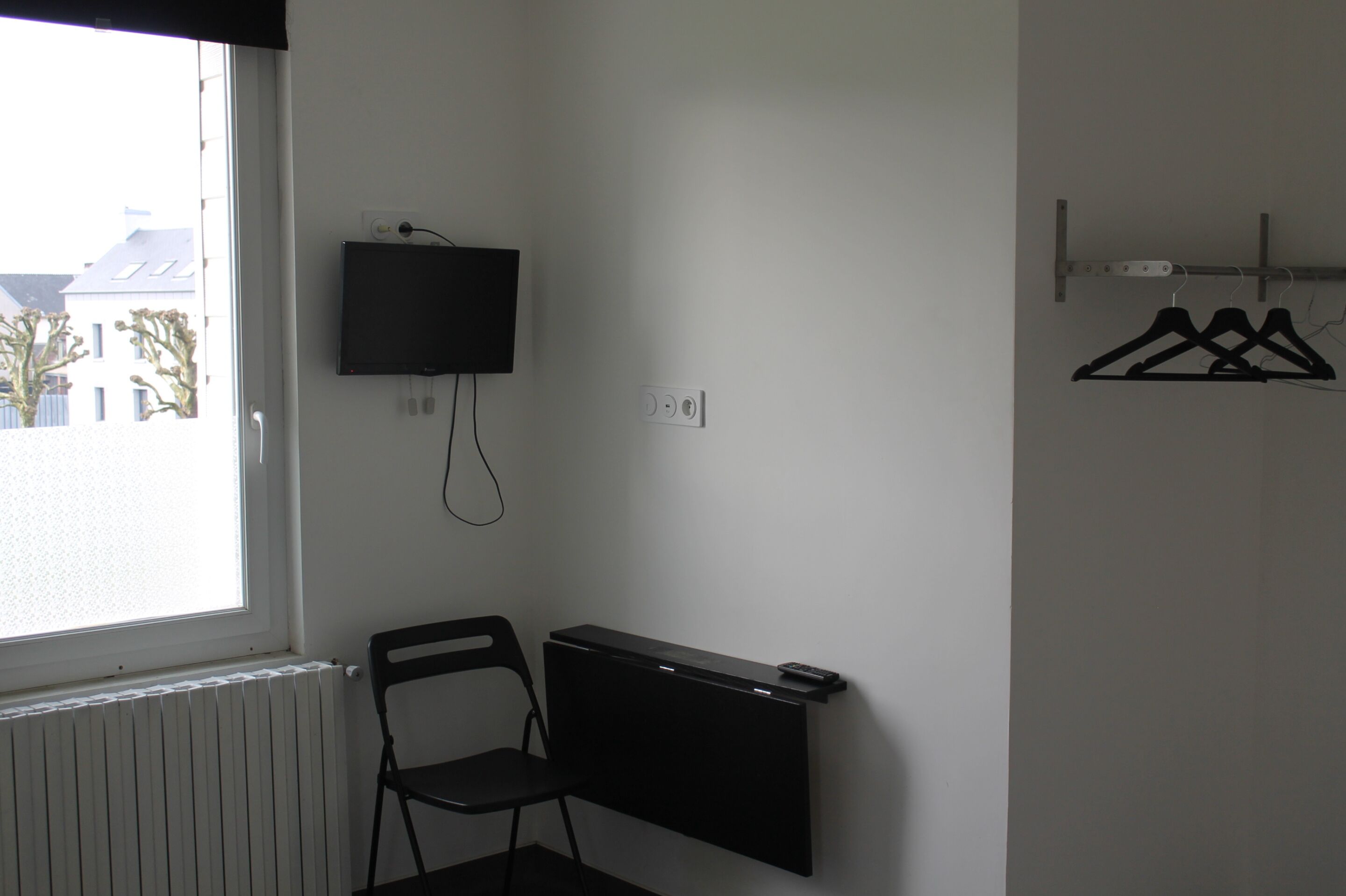 Quarto casal, suíte, vista para a cidade | Parte interna