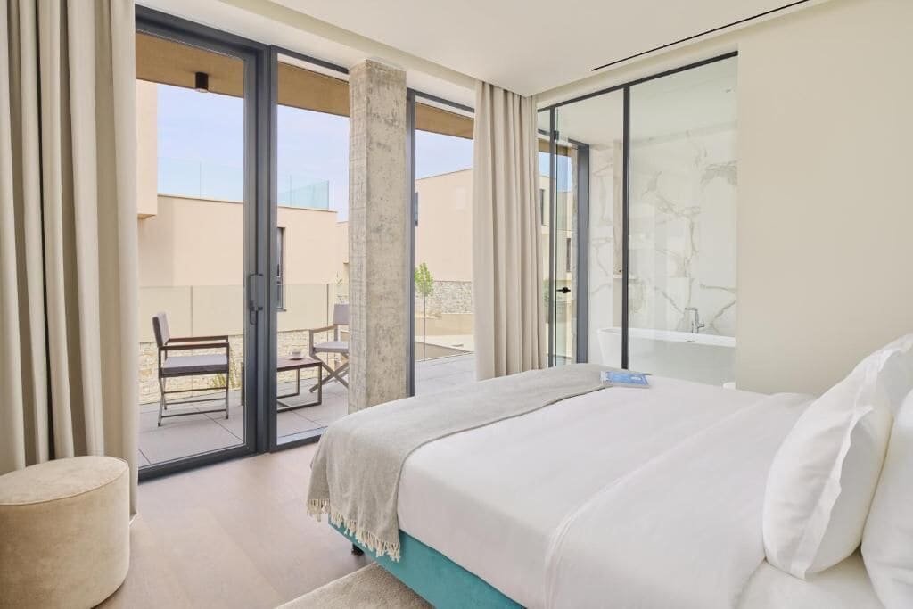 Premium-Villa | Blick auf den Garten