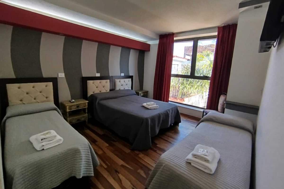 In-room safe, blackout curtains, free WiFi, bed sheets