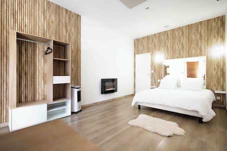 1 habitación y ropa de cama hipoalergénica