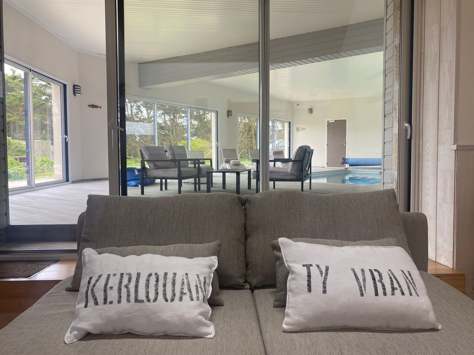 Villa 4**** -Ty-vran-piscine Interieure-50 Mètres De La Plage. - Kerlouan