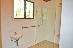 Shower, towels