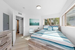 3 soverom, strykejern/-brett, reiseseng for barn og wi-fi (inkludert)