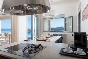 Microwave, oven, dishwasher, toaster