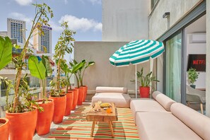 Panoramic Duplex, Men only | Terrace/patio