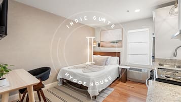 1 chambre, fer et planche à repasser, Wi-Fi, draps fournis