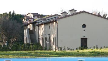 Seasonal outdoor pool