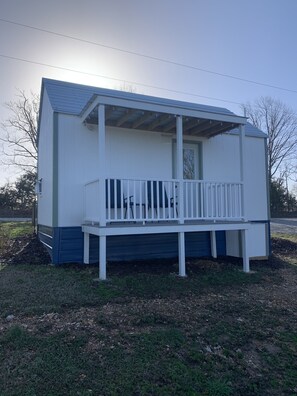 Exterior - Blue Moon tiny cabin close to everything with Mountain View No Cleaning Fees (Eureka Springs)
