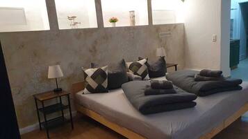 1 Schlafzimmer, kostenloses WLAN, Bettwäsche