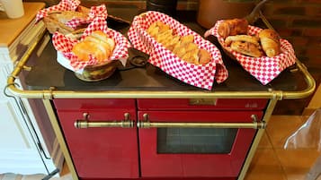 Desayuno continental todos los días (con cargo)
